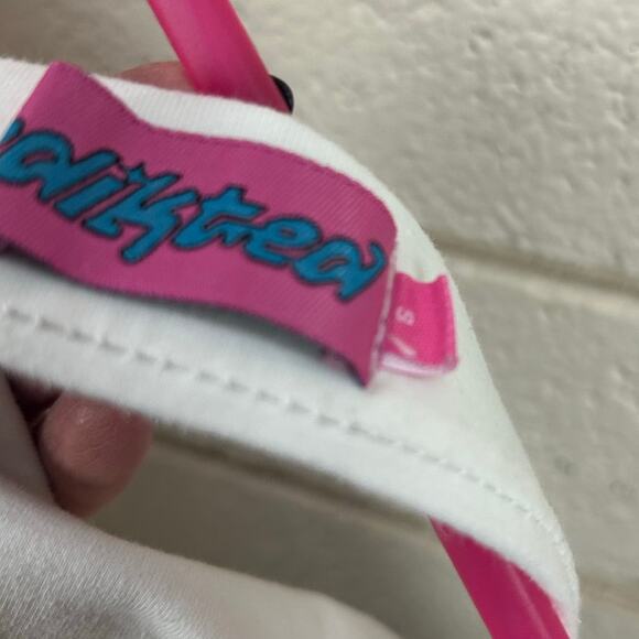 Ediked White Wrap Tank size S - Picture 3 of 8